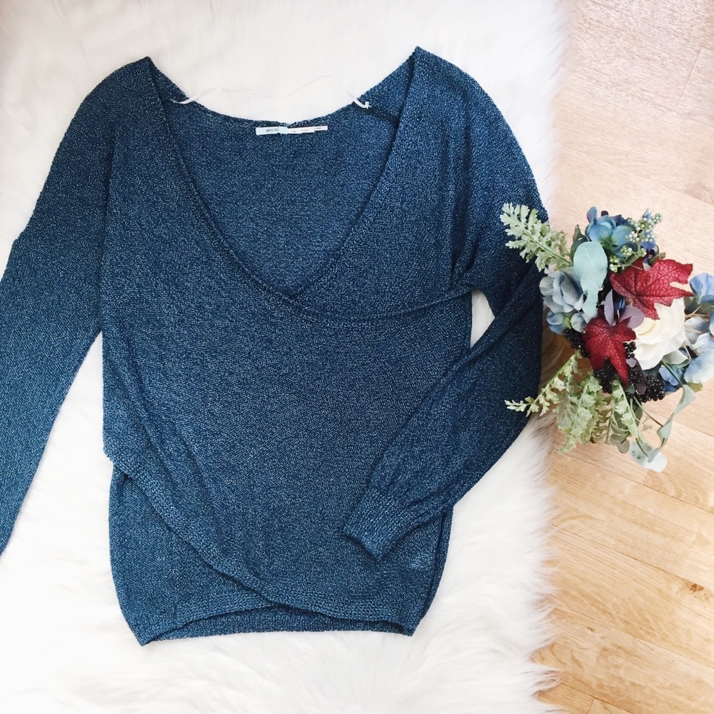 UO Kimchi Blue Wrap Sweater COMFY 279